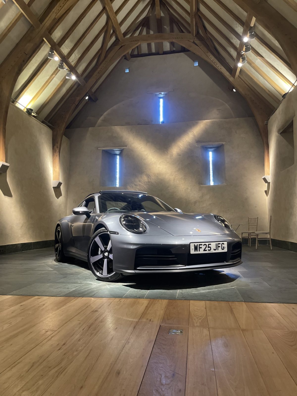 The Great Barn Devon | Corporate Event Venue | Porsche 911 Launch Event Porsche Exeter | Luxury Corporate Venue Space For Hire